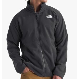 The North Face Men’s Fleece Jacket Size Large Charcoal Gray Full Zip Outdoor